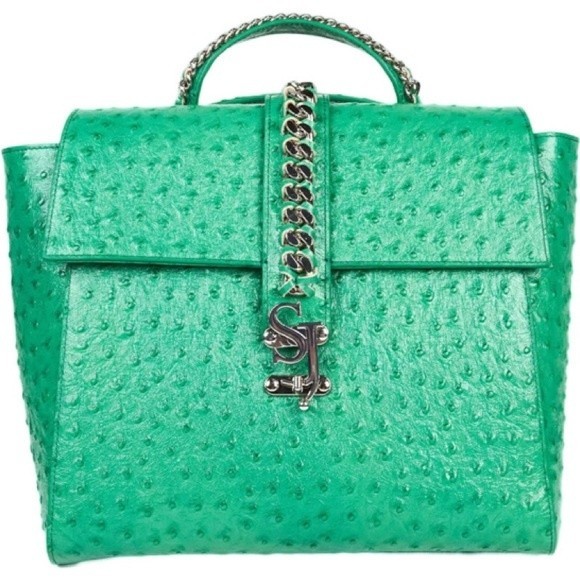 Sassy Jones Lori Convertible Leather Satchel Backpack New - Picture 2 of 12